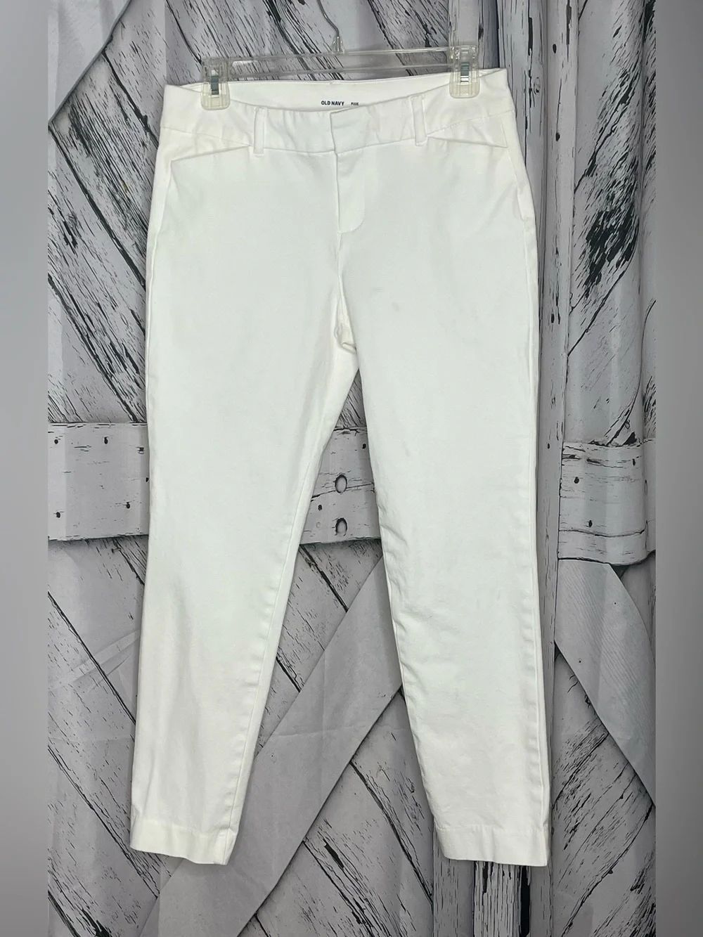 Old Navy Pixie Pants White 6